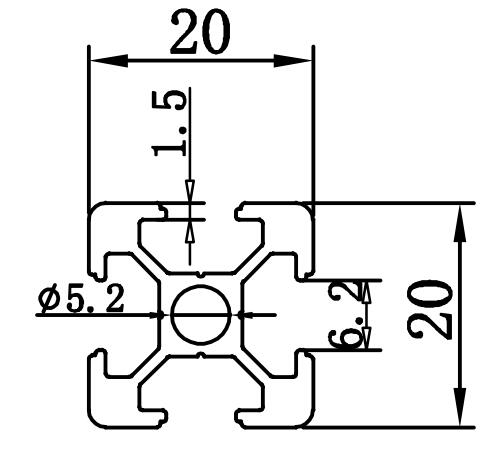 OB铝型材2020